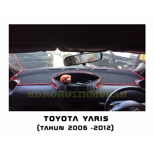 Jual Dashboard Cover Toyota Yaris 20062012 Alas Dashboard Mobil ,TOP