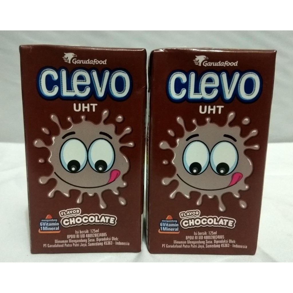 Jual Aneka Snack Susu Clevo Uht Rasa Coklat 125 Ml | Shopee Indonesia