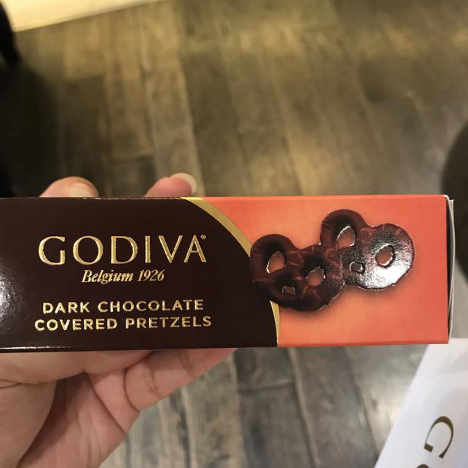 Godiva Belgium Dark Chocolate Covered Pretzels 70Grams Mc500 Shopee