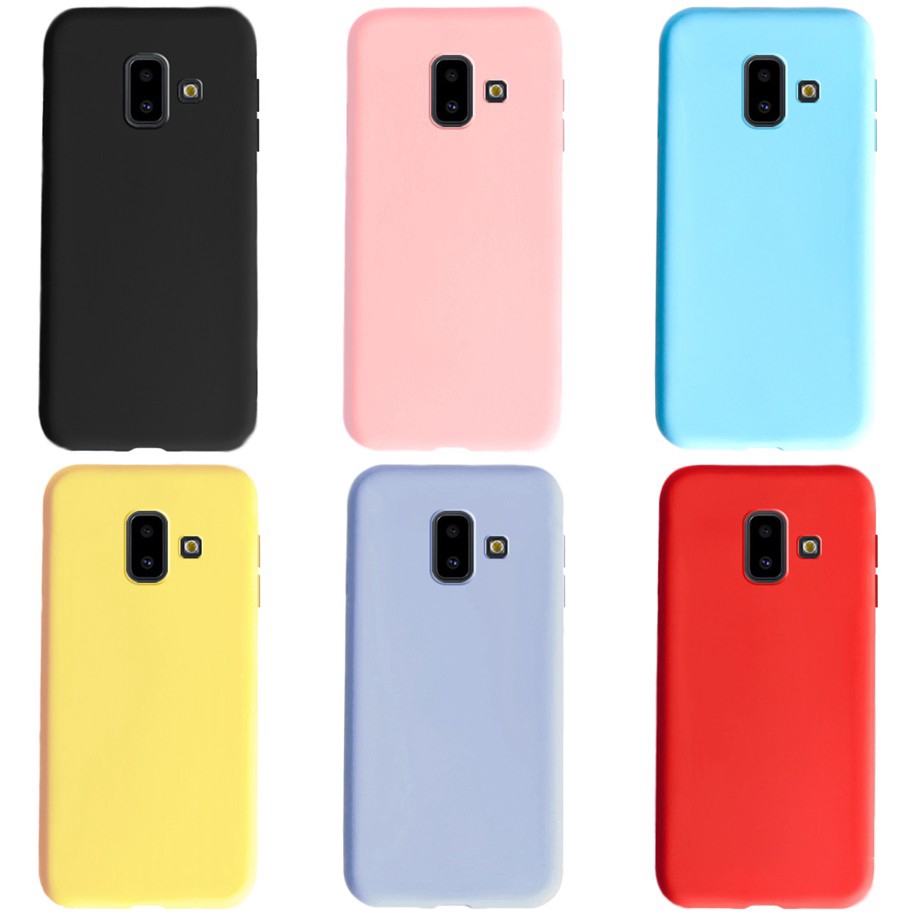 Jual Candy Silicone Case Samsung Galaxy J6/J6 Plus 2018 Soft Tpu Casing Samsung J6 J6+ J6Plus 2018 Cover | Shopee Indonesia