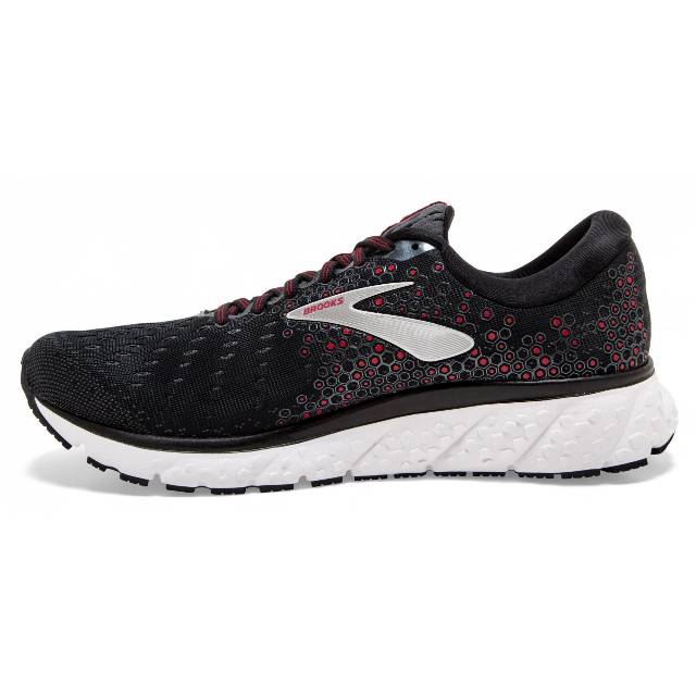 Jual Sepatu Lari Running Shoes Brooks Glycerin 17 Original - Black Red | Shopee Indonesia