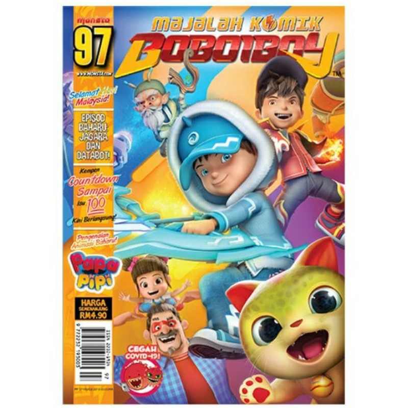 Majalah Komik BoBoiBoy | Shopee Indonesia