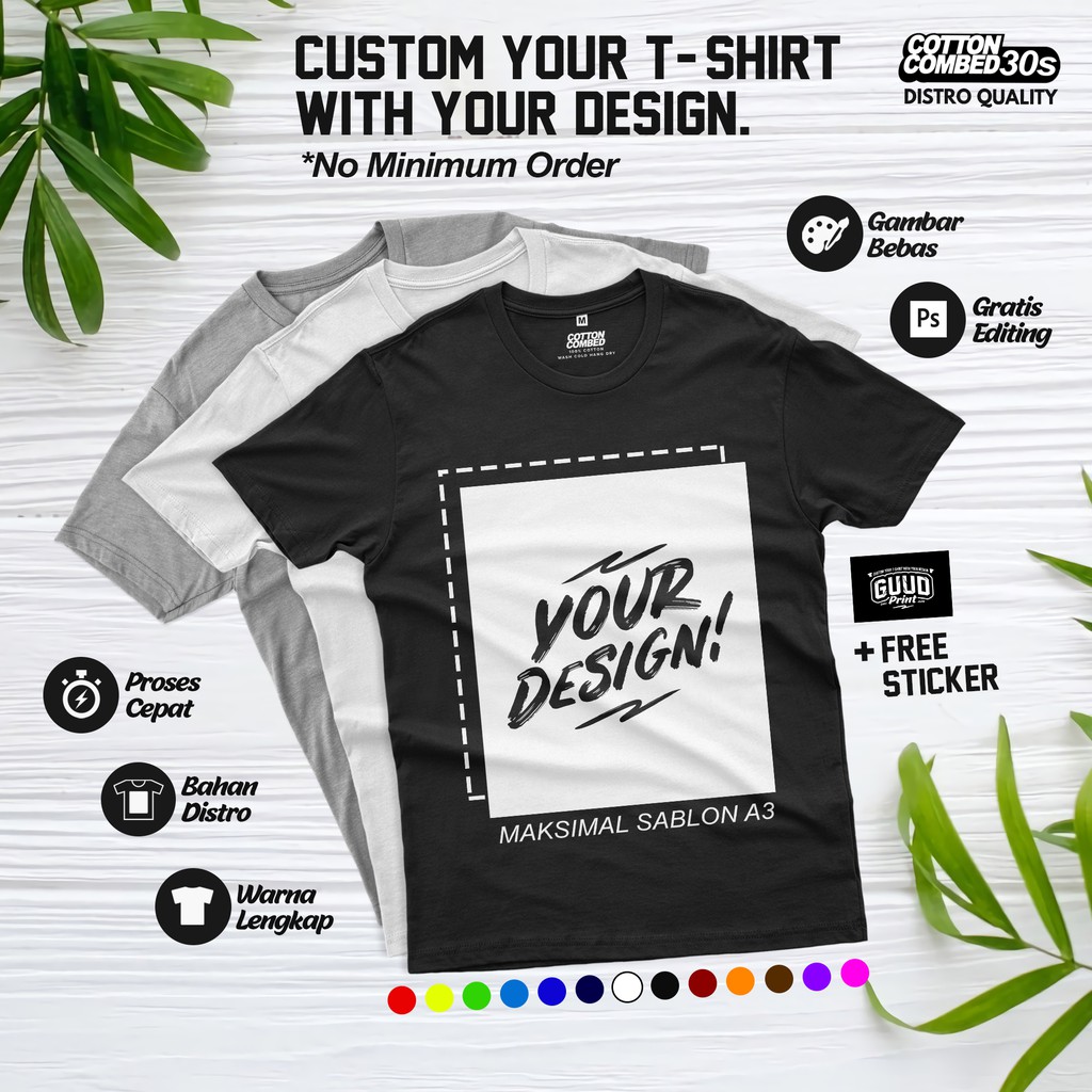 44+ Kaos Custom Satuan Jakarta