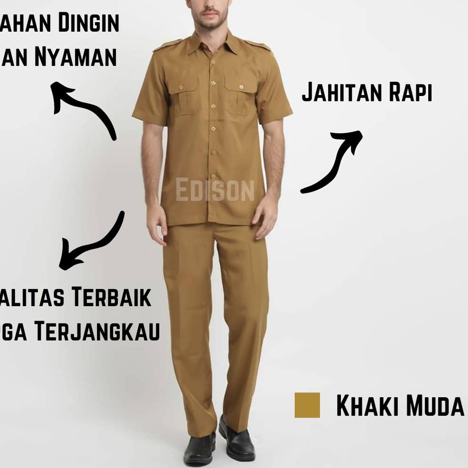 Harga Baju Pns Pria Bahan Wool Terbaru September 2022 |Biggo Indonesia