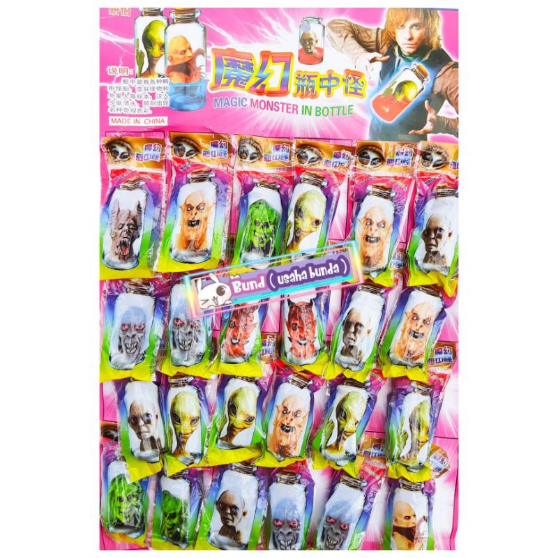 Jual Bund - M072 Mainan Anak Tuyul Dalam Botol / Botol Tuyul / Botol Monster / Botol Ajaib Mainan Prank | Shopee Indonesia