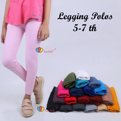 Legging Polos 57 Tahun / Celana Anak Panjang Perempuan