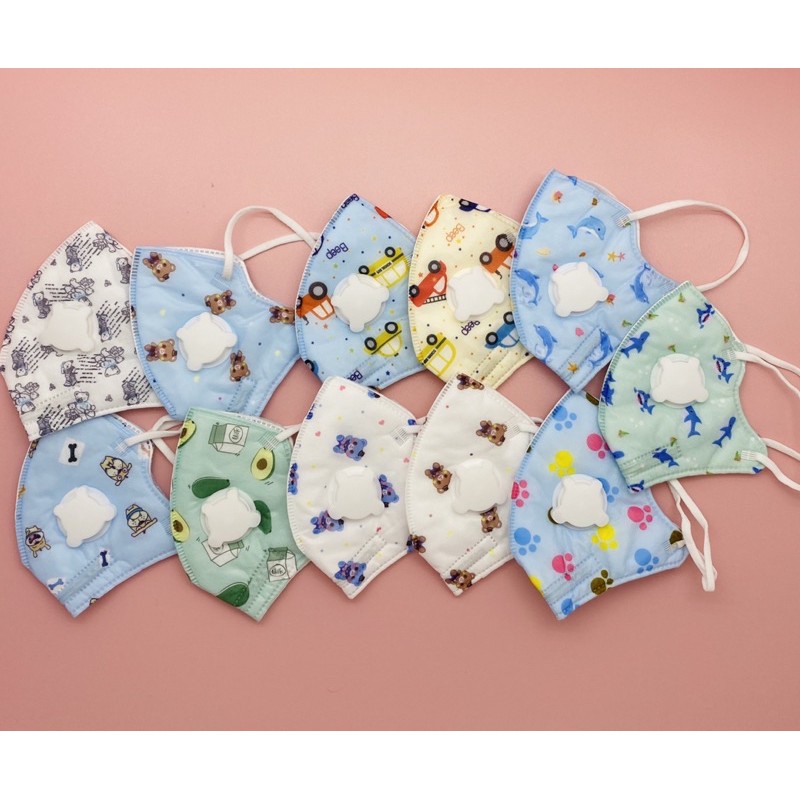 MASKER ANAK REUSEABLE KN95 MOTIF Shopee Indonesia