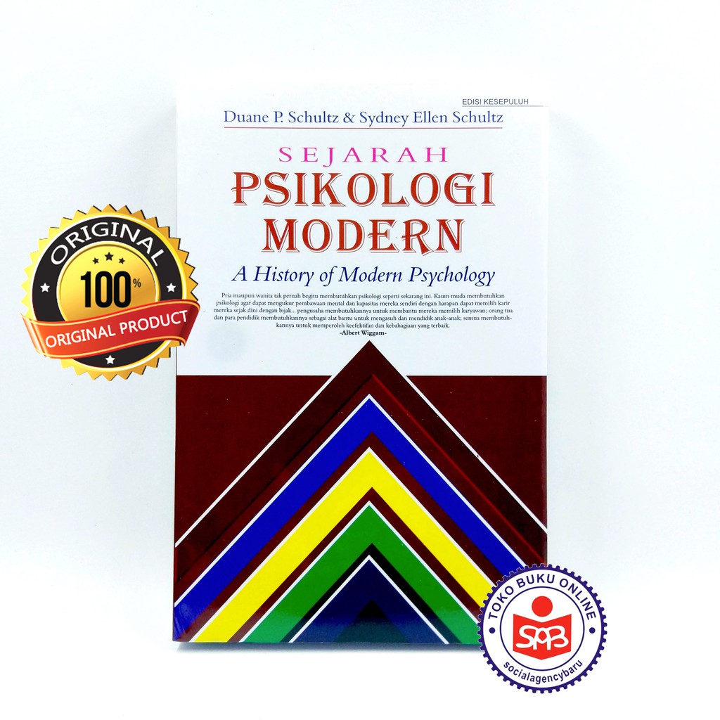 Jual Sejarah Psikologi Modern Edisi 10 Duane P. Schultz Indonesia