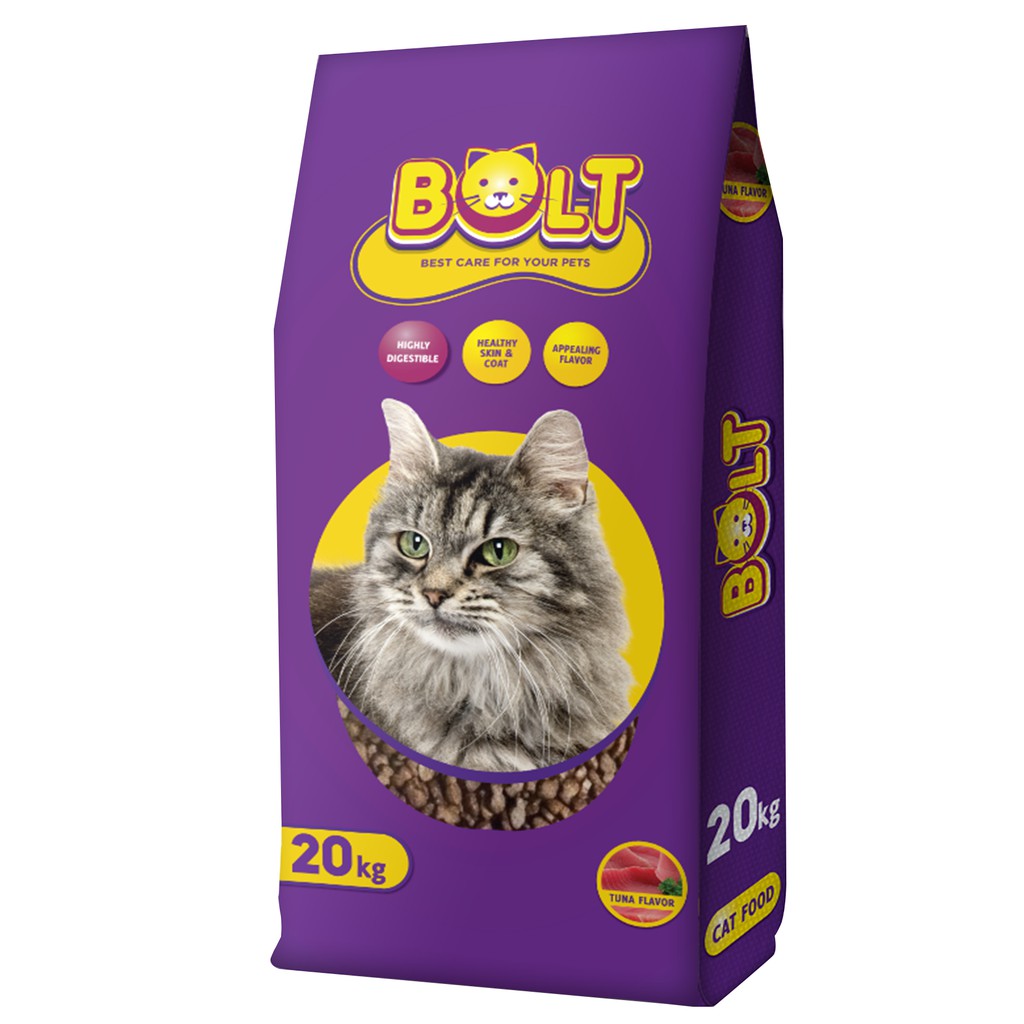 Bolt Cat Tuna ikan dan donat 800 gr makanan kucing Shopee Indonesia