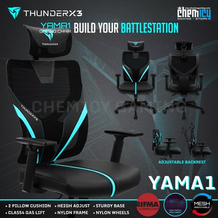 Jual ThunderX3 YAMA1 Ergonomic Gaming Chair Shopee Indonesia
