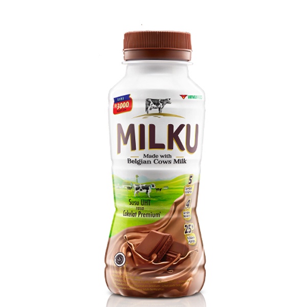 Jual Milku Susu Uht Coklat Premium 200 Ml | Shopee Indonesia