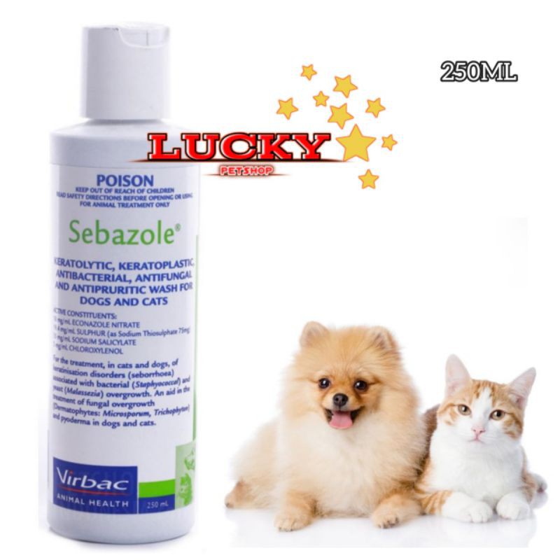 Jual Virbac/Shampoo/Sebazole 250ml Shopee Indonesia