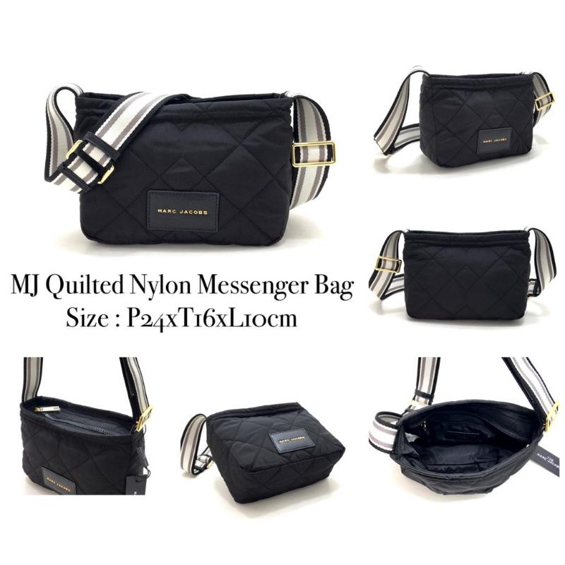Jual Marc Jac*bs Quilted Nylon Messenger Bag Indonesia
