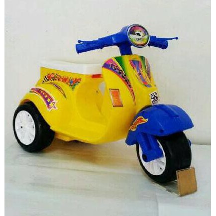Jual Jual Motor Vespa /Mainan Anak/ Motor-Motoran The Best | Shopee Indonesia
