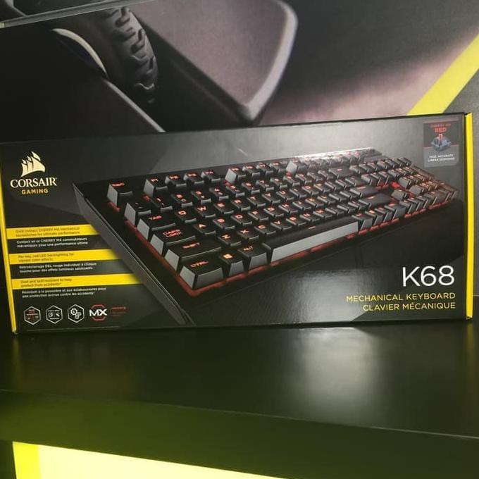 Jual Corsair K68 Ultra Durable Mechanical Keyboard - Cherry Mx Red | Shopee Indonesia