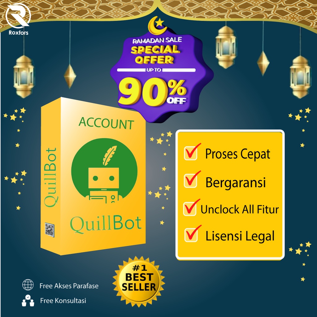 Jual QUILLBOT PREMIUM 1 TAHUN FULL GARANSI OFFICIAL