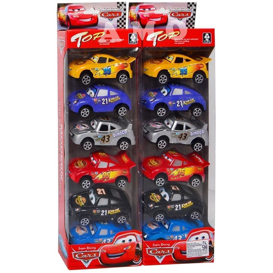 Jual Mobil Cars Isi 6Pcs Mainan Anak Laki Laki | Shopee Indonesia