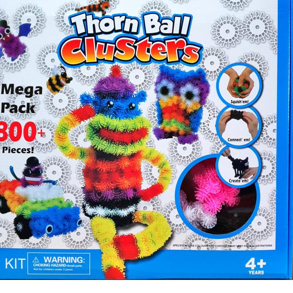 Jual Harga Terbaru Mainan Edukasi Kreativitas Bunchems Thorn Ball Soft Aman Bagi Anak Indonesia|Shopee Indonesia