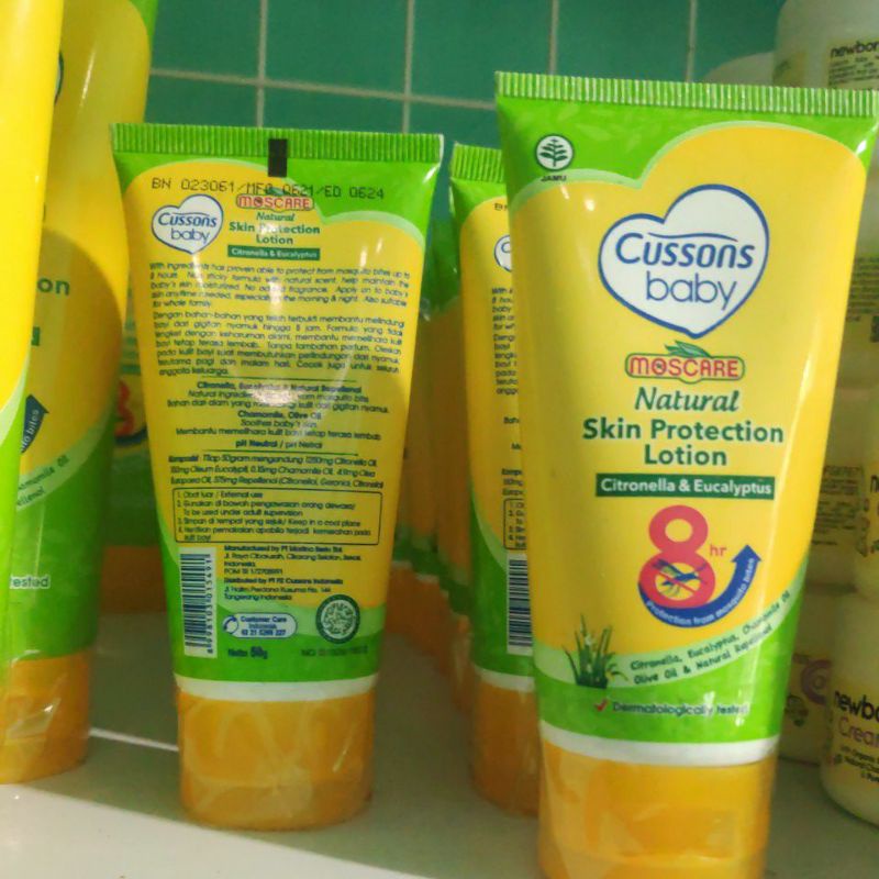 Jual Cussons Baby Lotion Nyamuk 50g Moscare Cuson Natural Skin