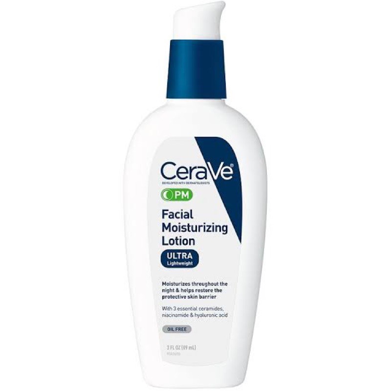 Jual Cerave Pm Facial Moisturizing Lotion Mini Size Ori Usa | Shopee Indonesia