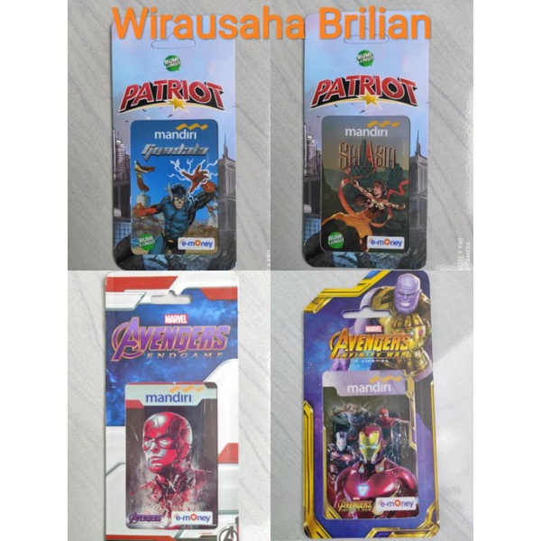 Emoney etoll mandiri Shopee Indonesia