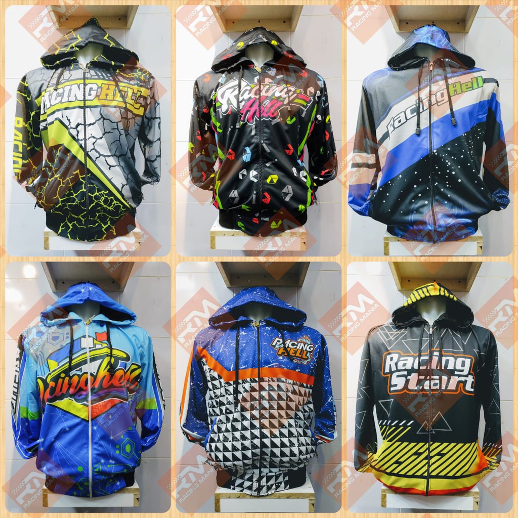 Jual Jaket Balap Motor Racing Hell Line Drag Cross. | Shopee Indonesia