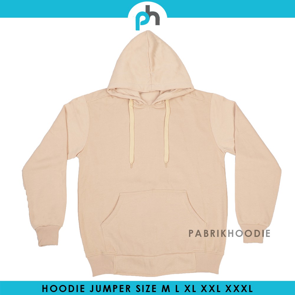 Jual Pabrikhoodie - Hoodie Jumper Coklat Latte Polos Pria & Wanita M-Xxxl | Shopee Indonesia