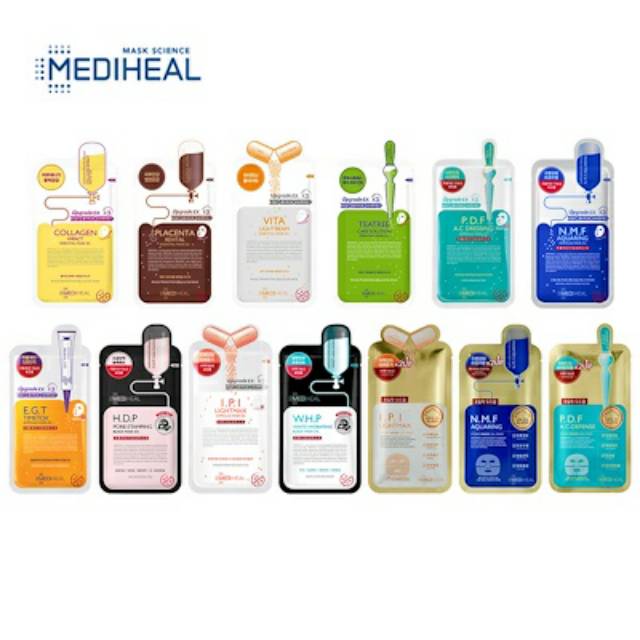 Mediheal Mask UP EX Korea Face Mask Ampoule & Gel Shopee