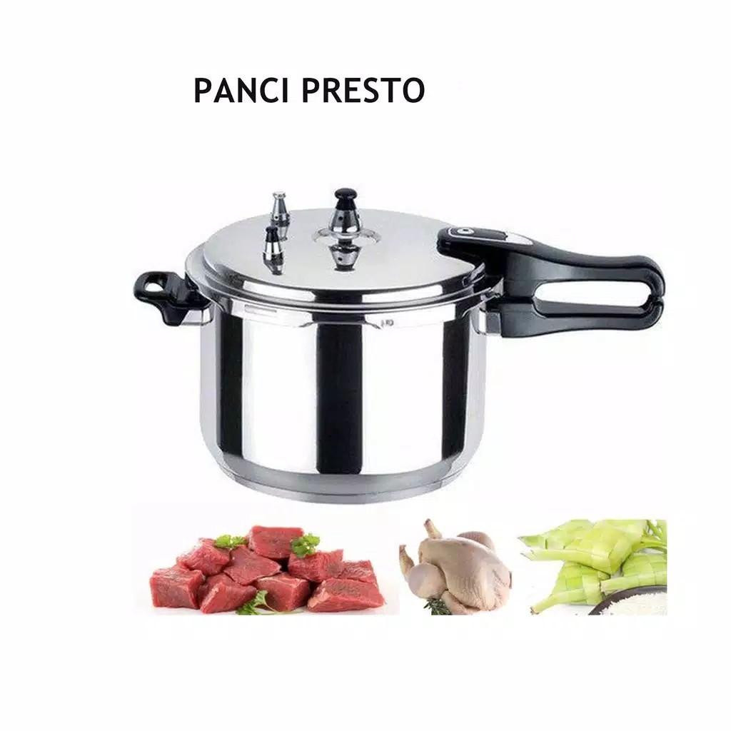 Panci Presto Niko Pressure Cooker 12 ltr (tanpa steamer