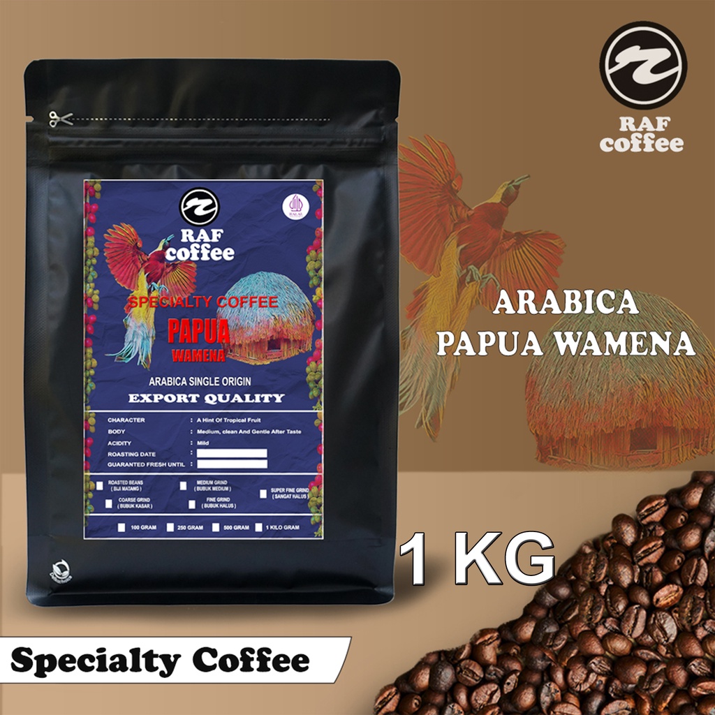 Jual KOPI PAPUA 1KG ARABIKA SINGLE ORIGIN SPECIALTY COFFEE Shopee