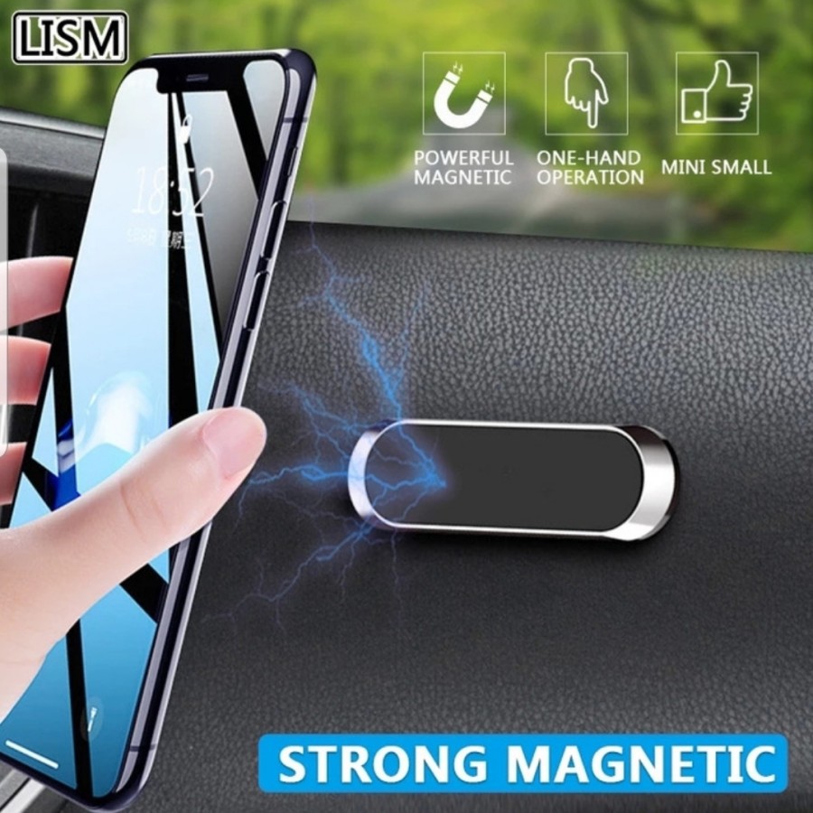 Jual Magnetic Car Phone Holder Di Dashboard Mobil Holder Magnet Universal | Shopee Indonesia