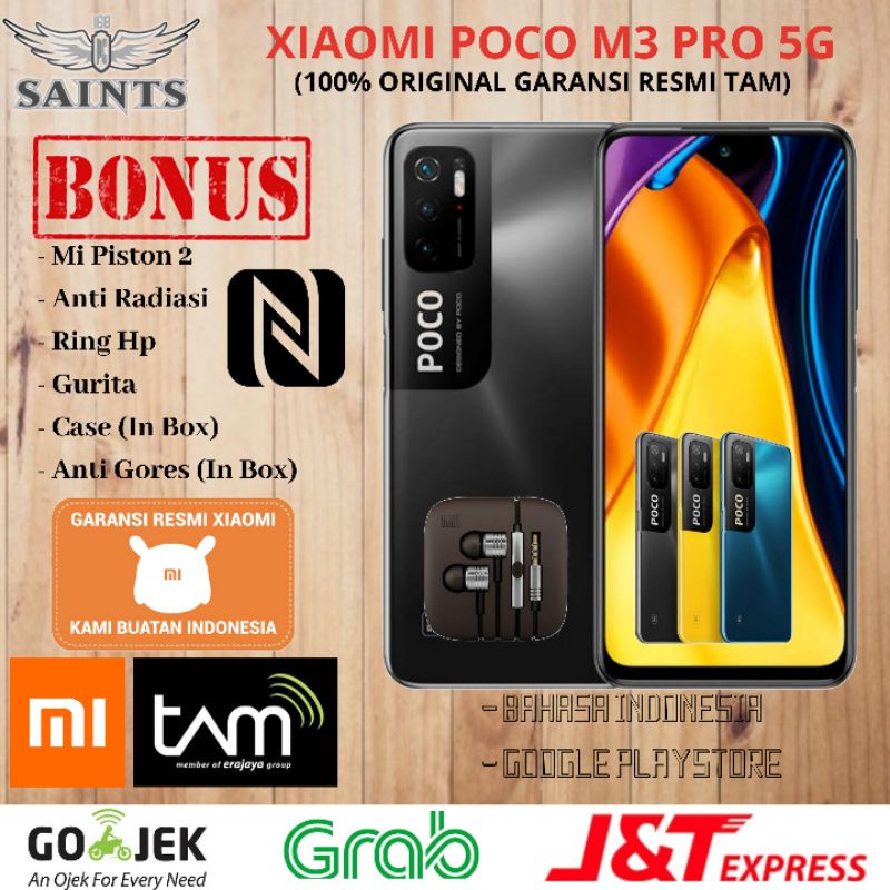 Xiaomi Poco M3 Pro 5G Ram 6GB Rom 128GB 4/64 & 6/128GB