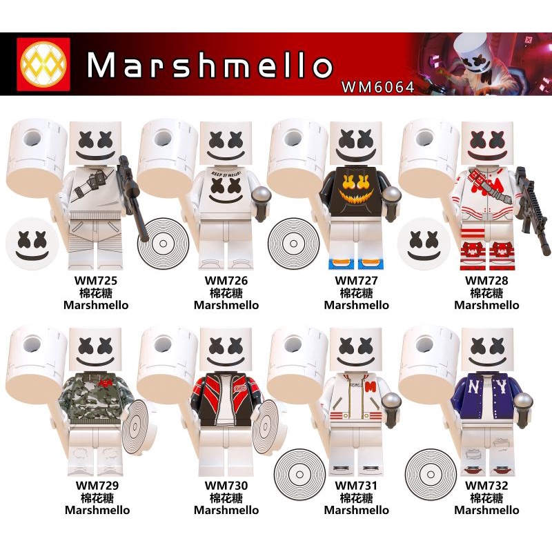 Jual dj marshmello lego bricks karakter set Shopee Indonesia