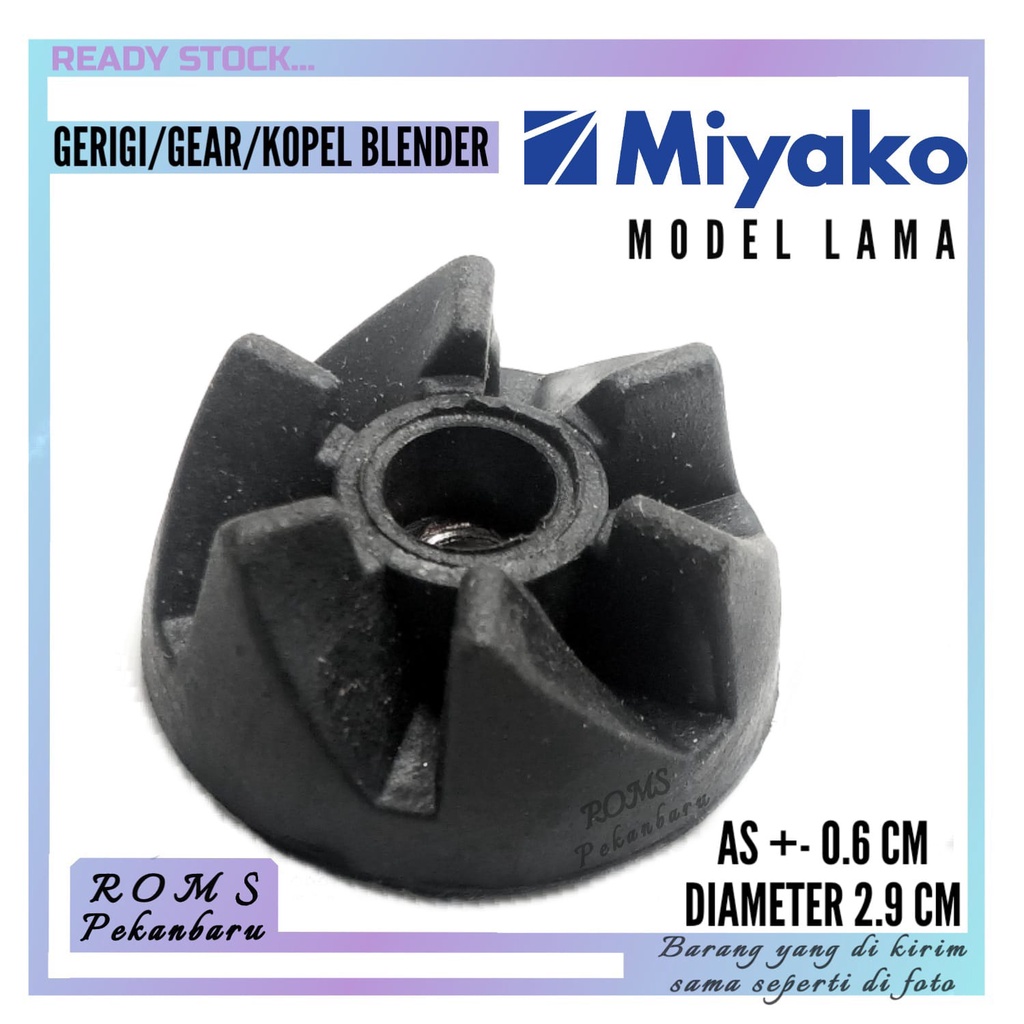 Jual GEAR KARET BLENDER MIYAKO LAMAKOPEL BLENDERGERIGI BLENDER DRAT BESAR Shopee Indonesia