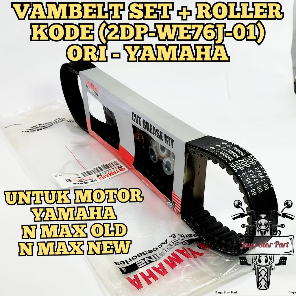 Jual ORI VBELT VBELT PLUS ROLLER KODE (2DPWE76J00) PRESISI ORIGINAL