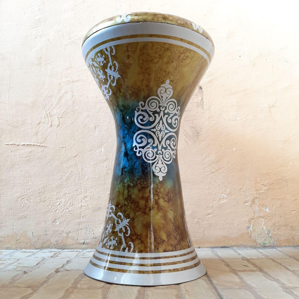 Jual Jual Darbuka 8in tipe B mika power beat + Tas full busa + Kunci L