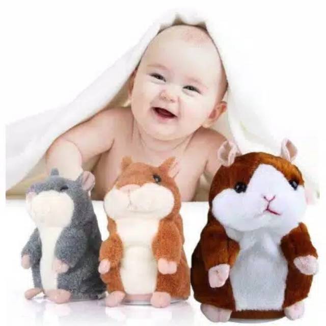 Jual Talking hamster boneka tikus recording doll rekam suara Shopee
