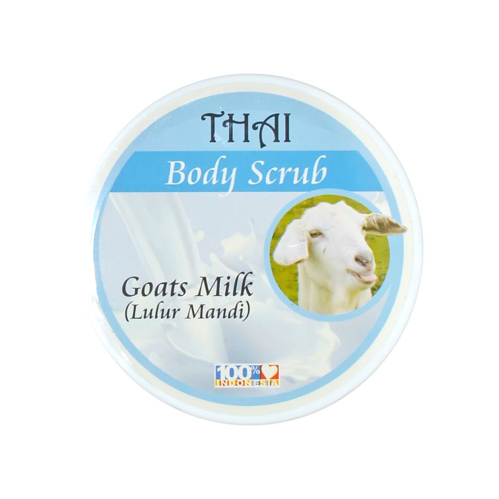 Jual Thai Goat Milk Body Scrub 200Ml Shopee Indonesia