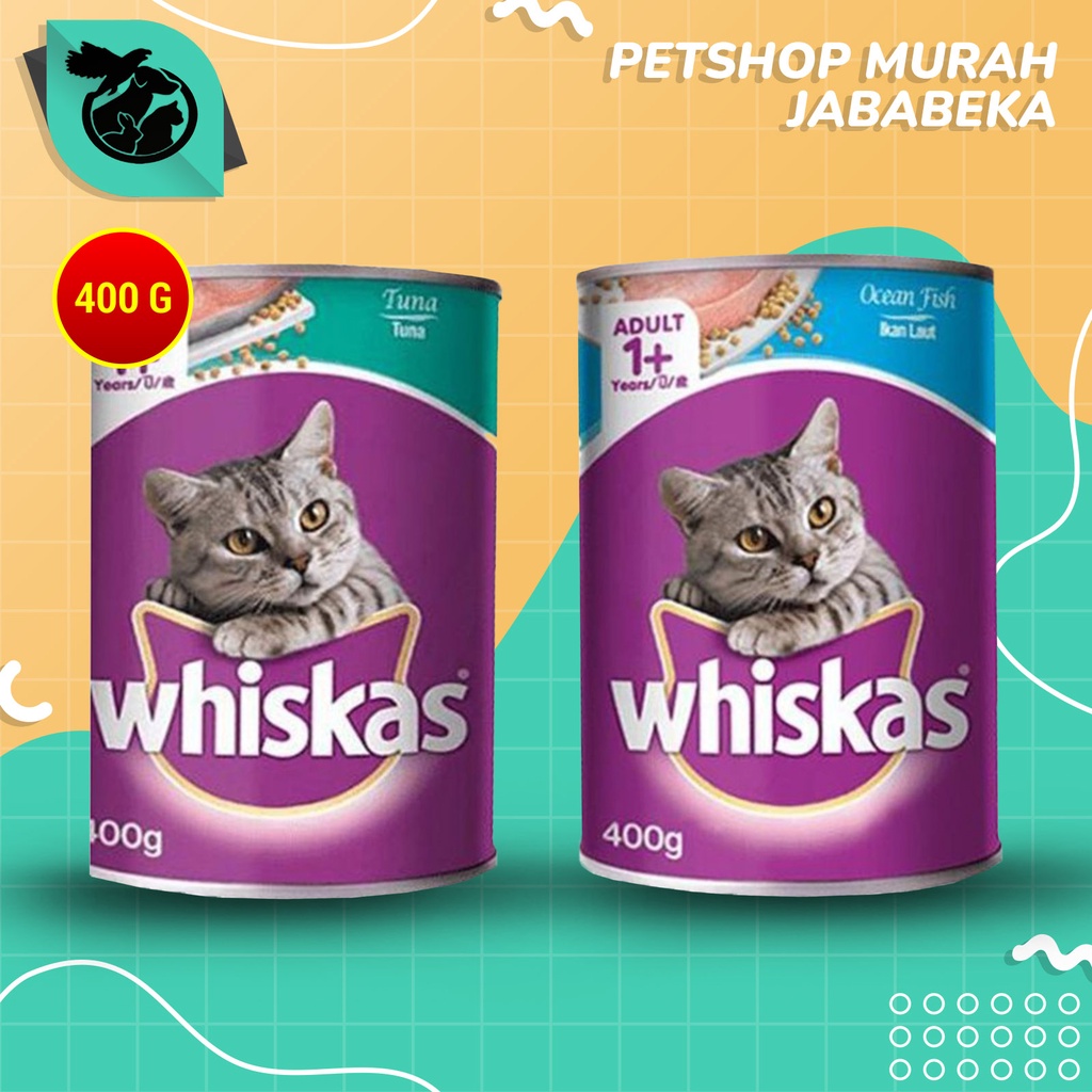 Whiskas Kaleng / Can 400 Gram ( Wet Food ) Shopee Indonesia