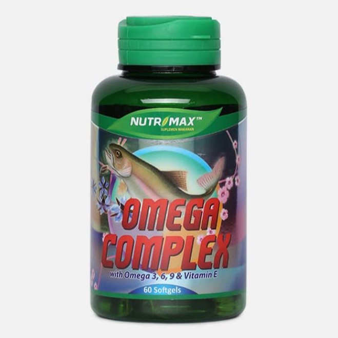 Jual Nutrimax Omega Complex (3, 6, 9 &amp; Vitamin E) - 60 Softgel  Indonesia|Shopee Indonesia