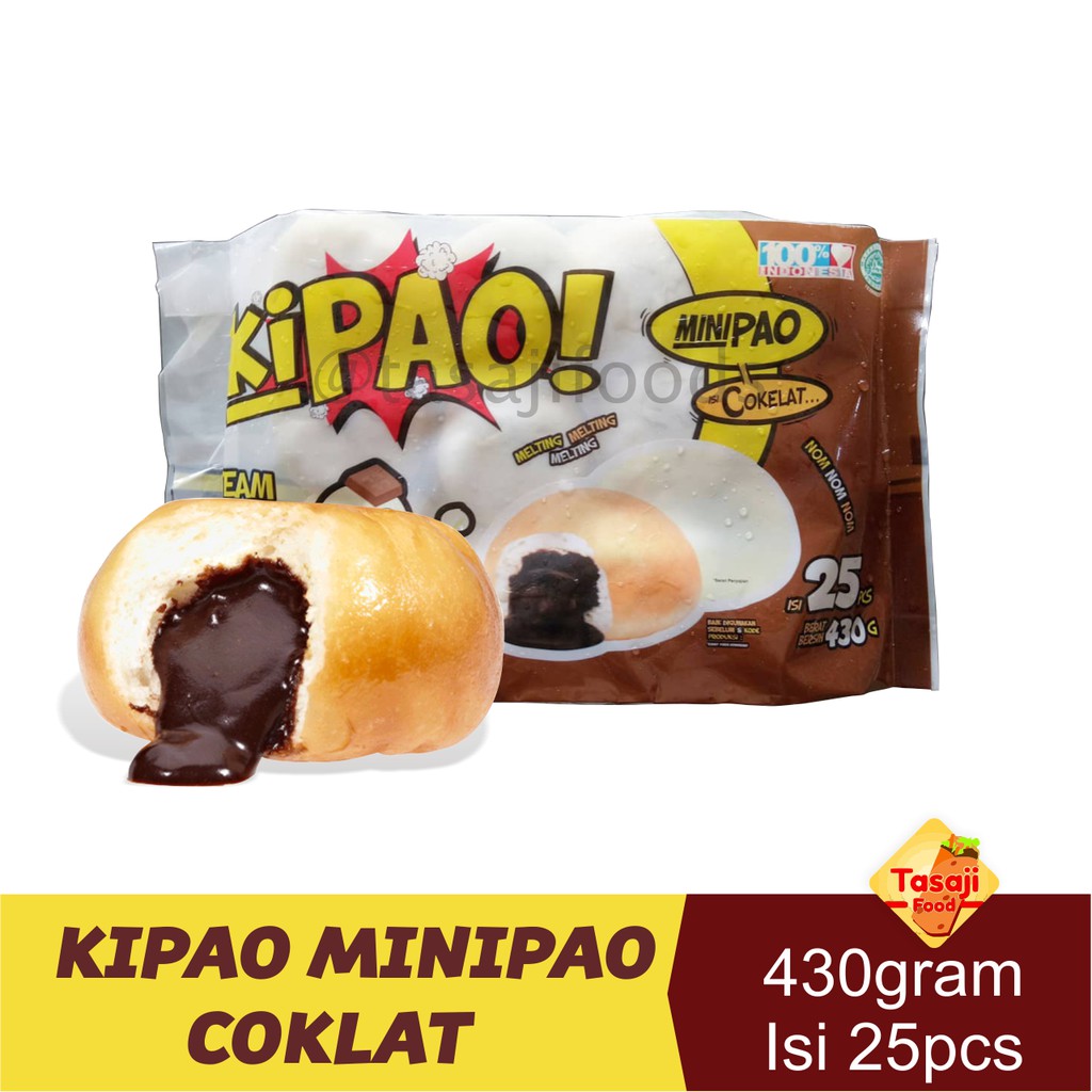 Kipao Minipao Coklat Isi 25 pcs Shopee Indonesia