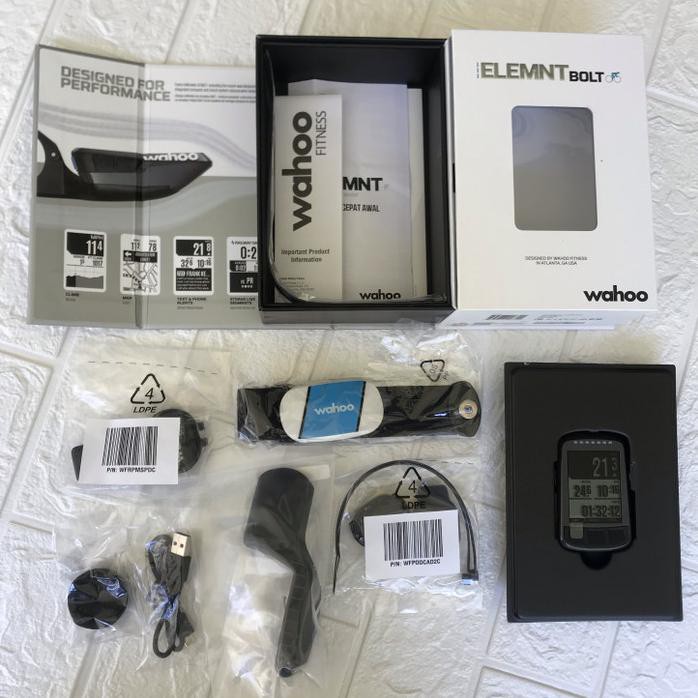 Jual Wahoo Elemnt Bolt Bundle (With Cadence, Heart Rate, And Speed Sensor) | Shopee Indonesia