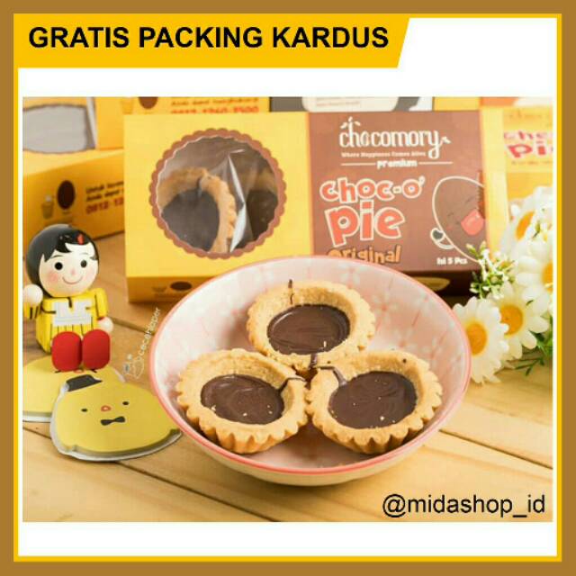 Jual Chocomory Pie Original Chocolate Snack Coklat Cokelat Cimory Kue Pie | Shopee Indonesia