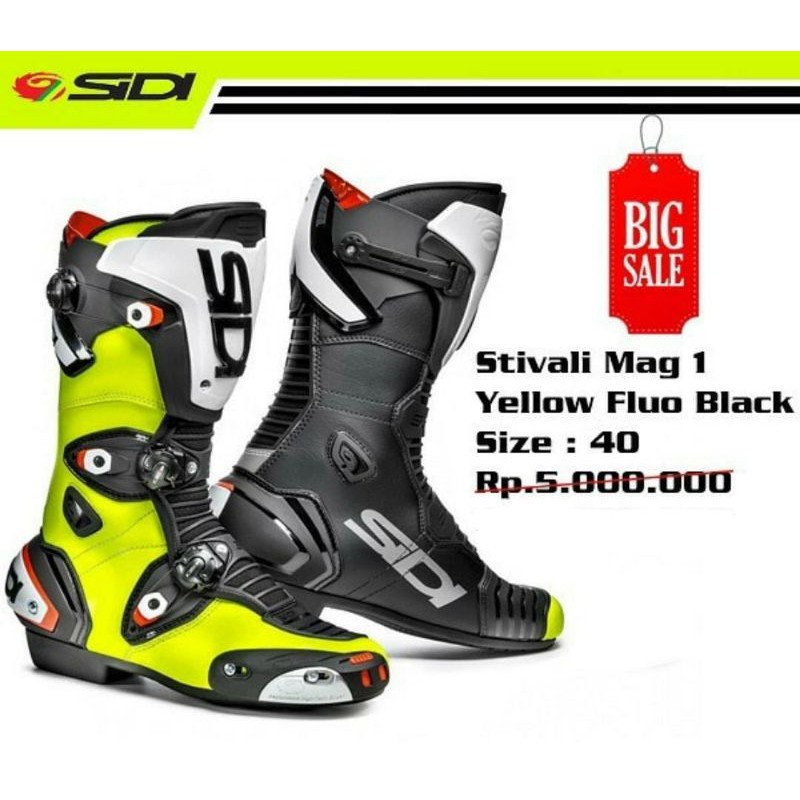 Jual Sepatu Roadrace/Drag Race Sidi Stivali Mag 1 - Sidi | Shopee Indonesia
