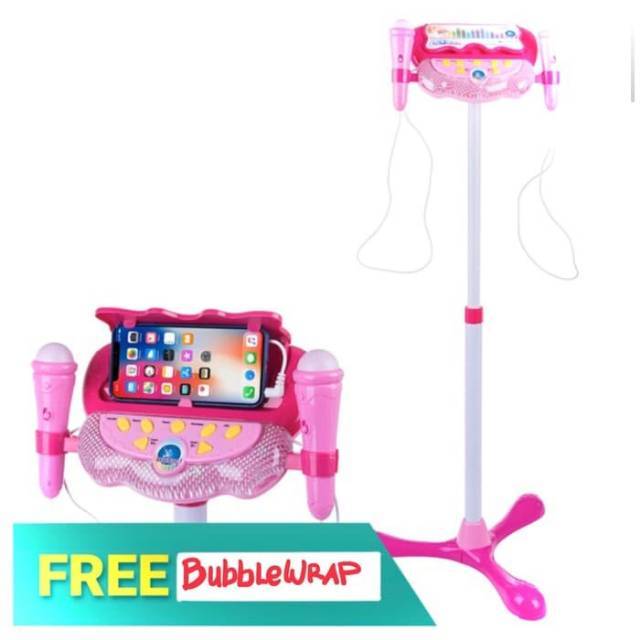 Jual Mainan Anak Karaoke Mic 2Pcs Koneksi Handphone / Mainan Edukasi Anak Microphone | Shopee Indonesia