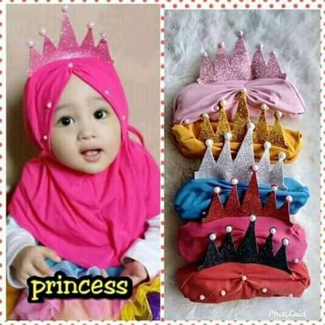 Hijab anak mahkota minimal 5pcs/model Shopee Indonesia