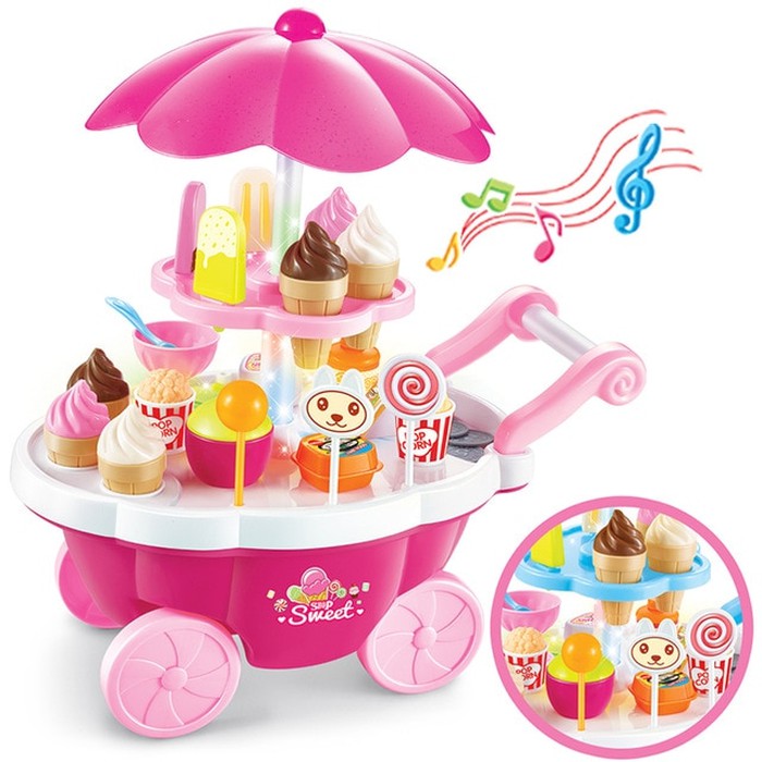 Jual Mainan Edukasi Anak Laki Perempuan Balita Bayi Ice Cream Play Set Baru Mainan Edukasi Anak Murah | Shopee Indonesia