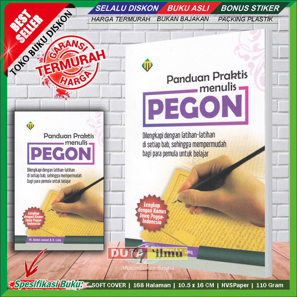 Panduan Praktis MENULIS PEGON Shopee Indonesia
