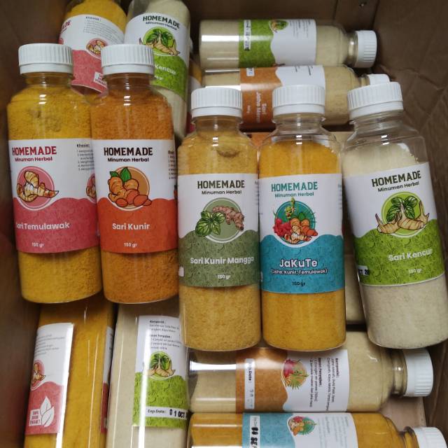 Jamu Tradisonal Jahe Kunir Temulawak Kencur | Shopee Indonesia