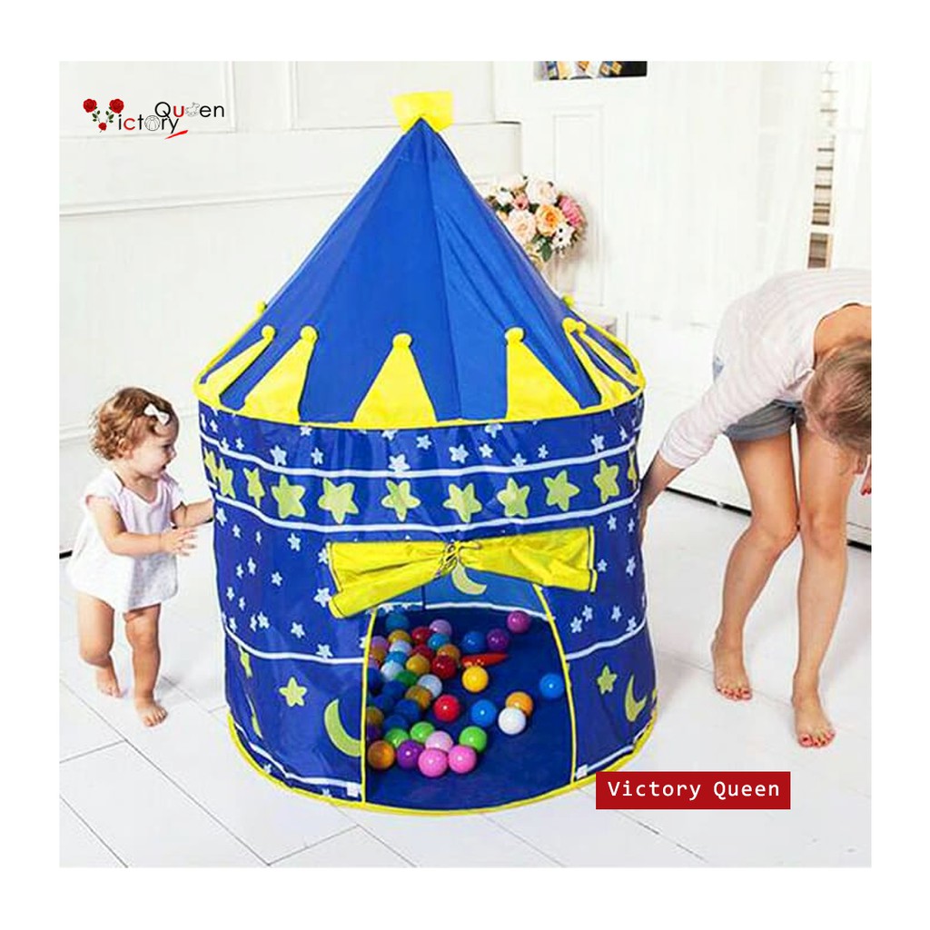 Jual Mainan Anak Tenda Kerucut - Castle Istana Anak Jumbo Aladin [105 X 135 Cm] Wahana Bermain Rumah Indonesia|Shopee Indonesia